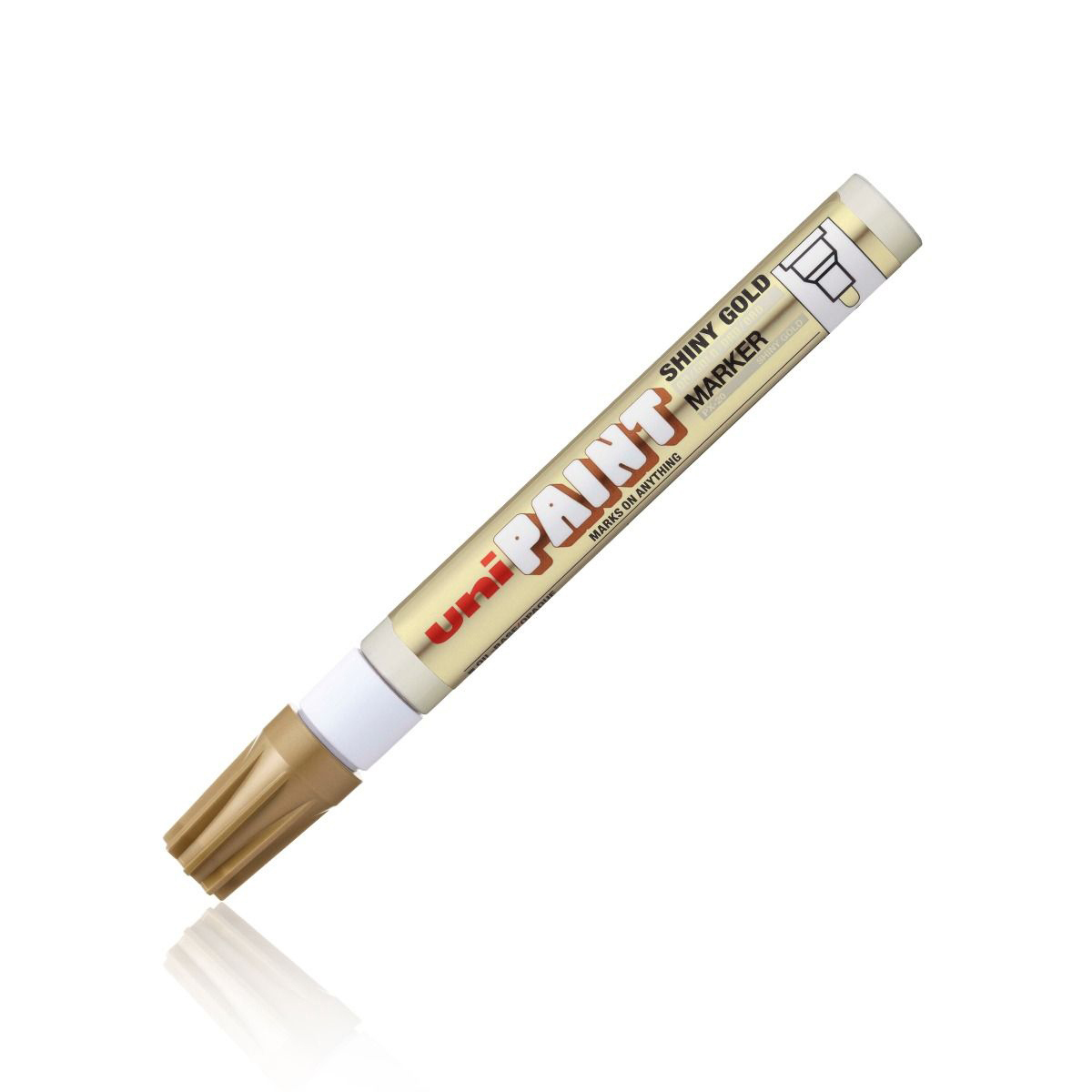 เพ้นท์มาร์คเกอร์-SHINYGOLD(250799) UNI MITSUBISHI รุ่น PX-20 ราคา ฿49.5