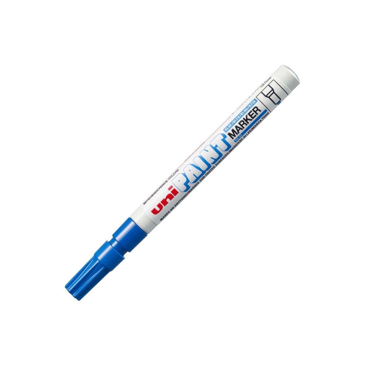 เพ้นท์มาร์คเกอร์-นํ้าเงิน(184339) UNI MITSUBISHI รุ่น PX-21 ราคา ฿49.5