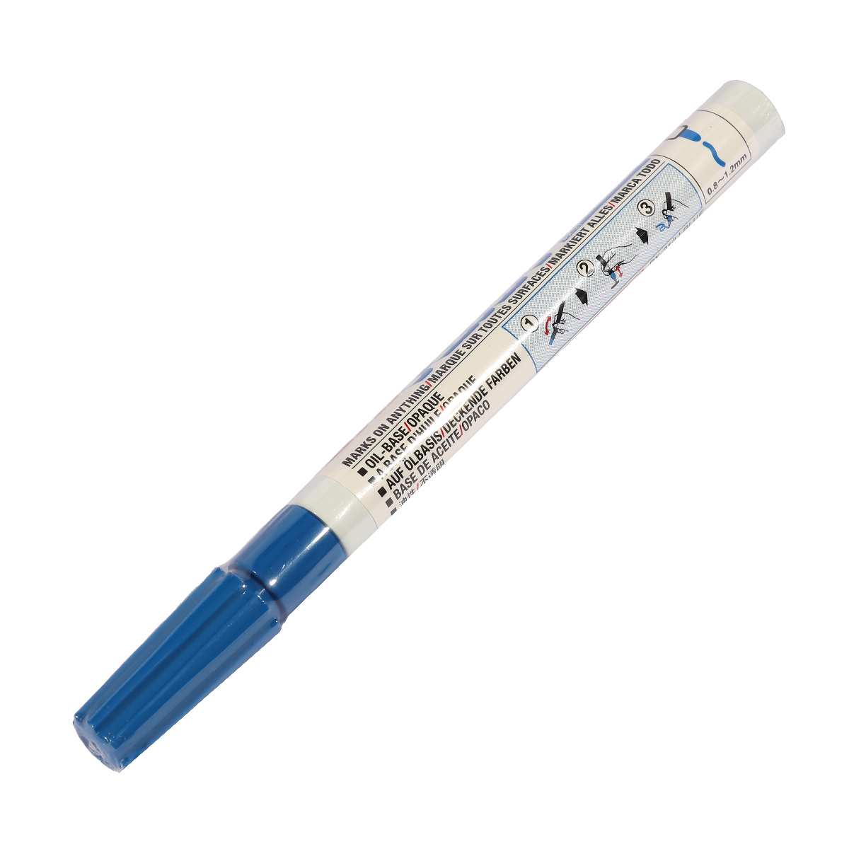 เพ้นท์มาร์คเกอร์-นํ้าเงิน(184339) UNI MITSUBISHI รุ่น PX-21 รูปที่ 3