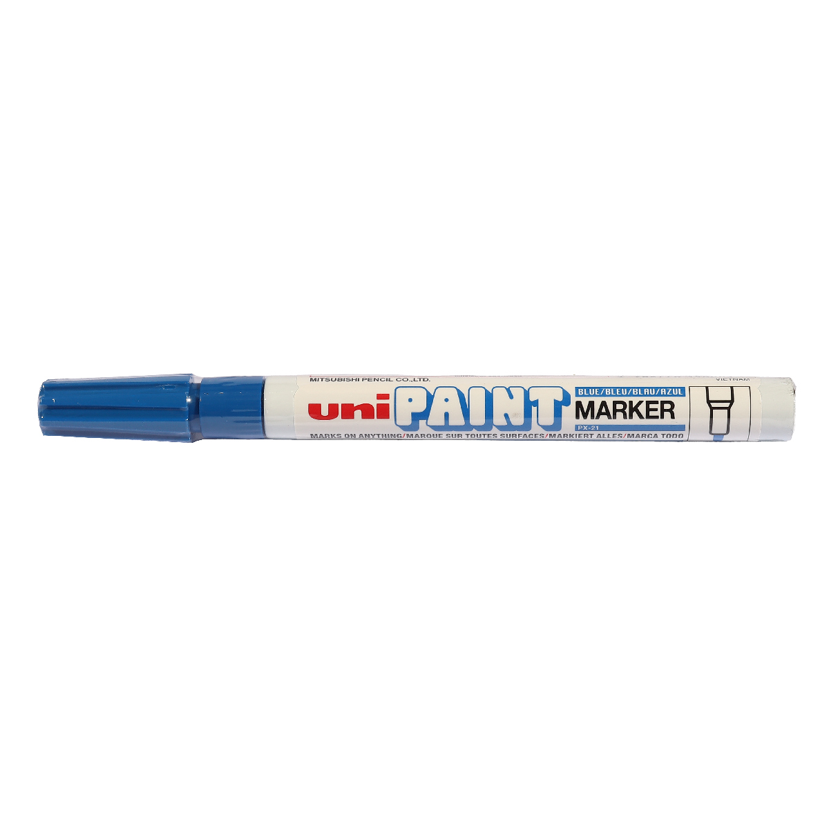 เพ้นท์มาร์คเกอร์-นํ้าเงิน(184339) UNI MITSUBISHI รุ่น PX-21 รูปที่ 2