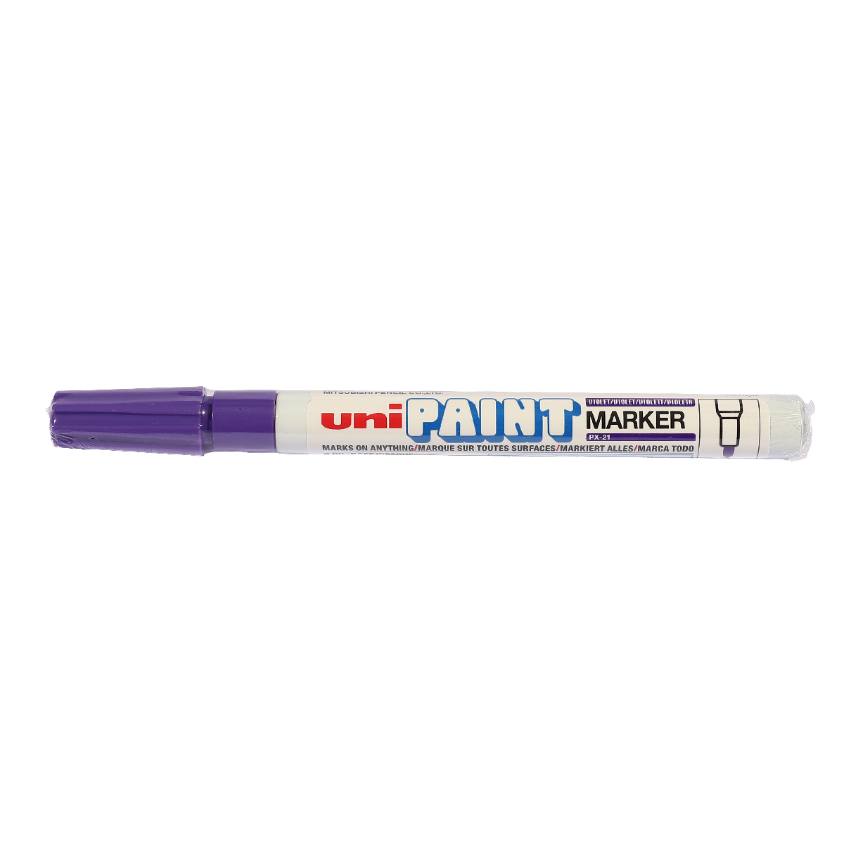 เพ้นท์มาร์คเกอร์-สีม่วง(184377) UNI MITSUBISHI รุ่น PX-21 รูปที่ 2