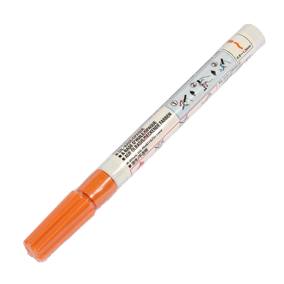 เพ้นท์มาร์คเกอร์-สีส้ม(184414) UNI MITSUBISHI รุ่น PX-21 รูปที่ 3