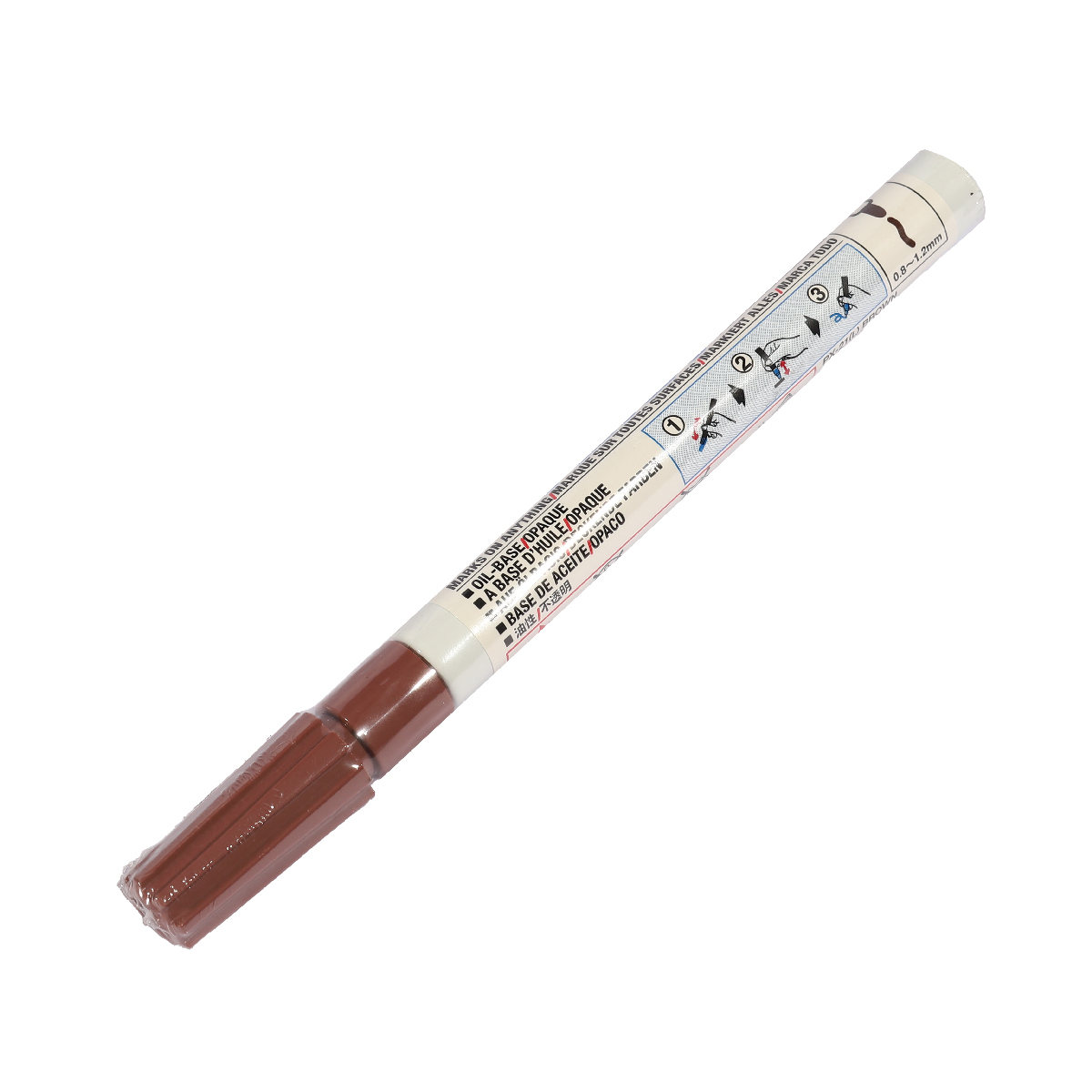 เพ้นท์มาร์คเกอร์-นํ้าตาล(184438) UNI MITSUBISHI รุ่น PX-21 รูปที่ 3