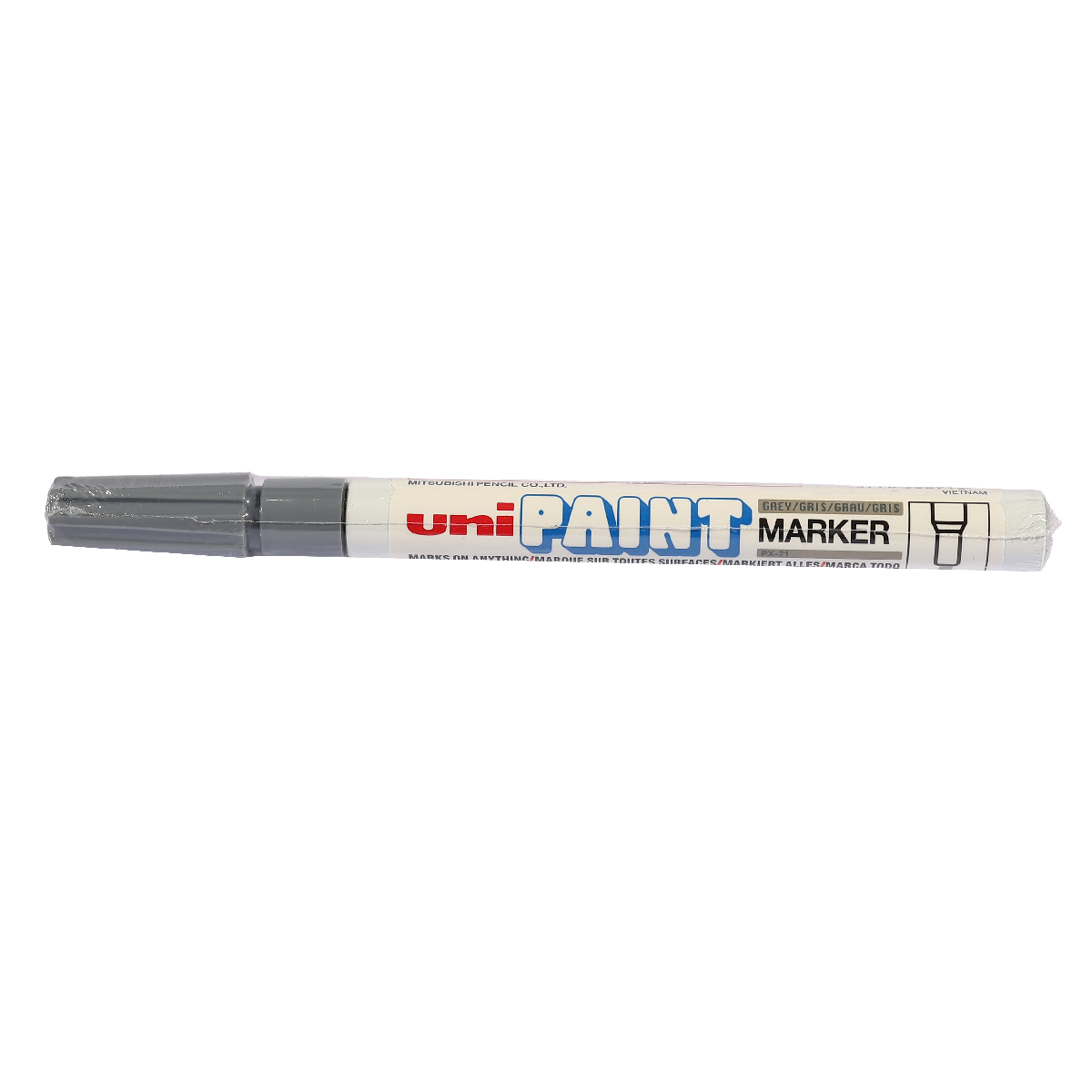 เพ้นท์มาร์คเกอร์-สีเทา(184360) UNI MITSUBISHI รุ่น PX-21 รูปที่ 2