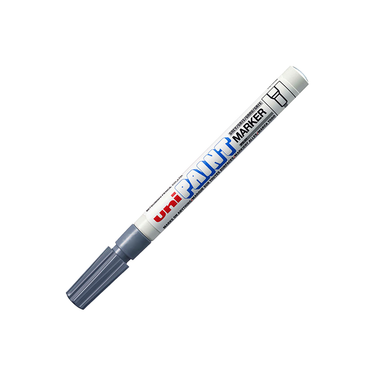 เพ้นท์มาร์คเกอร์-สีเทา(184360) UNI MITSUBISHI รุ่น PX-21 ราคา ฿49.5