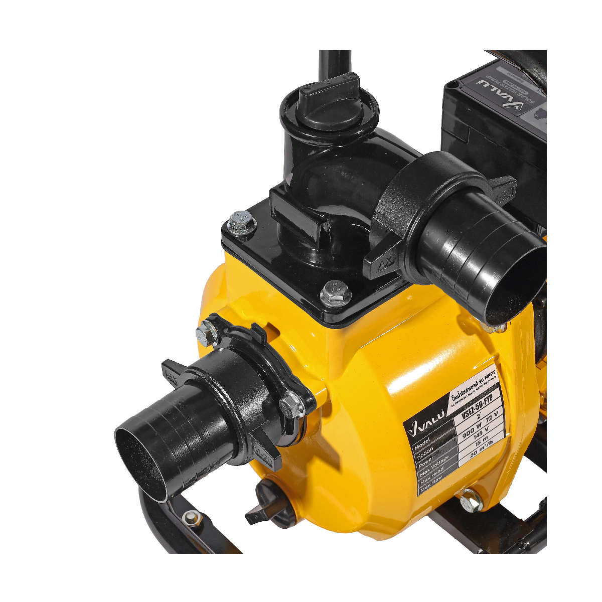 ปั๊มหอยโข่งโซลาร์ MPPT 2"900W VALU รุ่น VSEZ-50-FTP รูปที่ 4