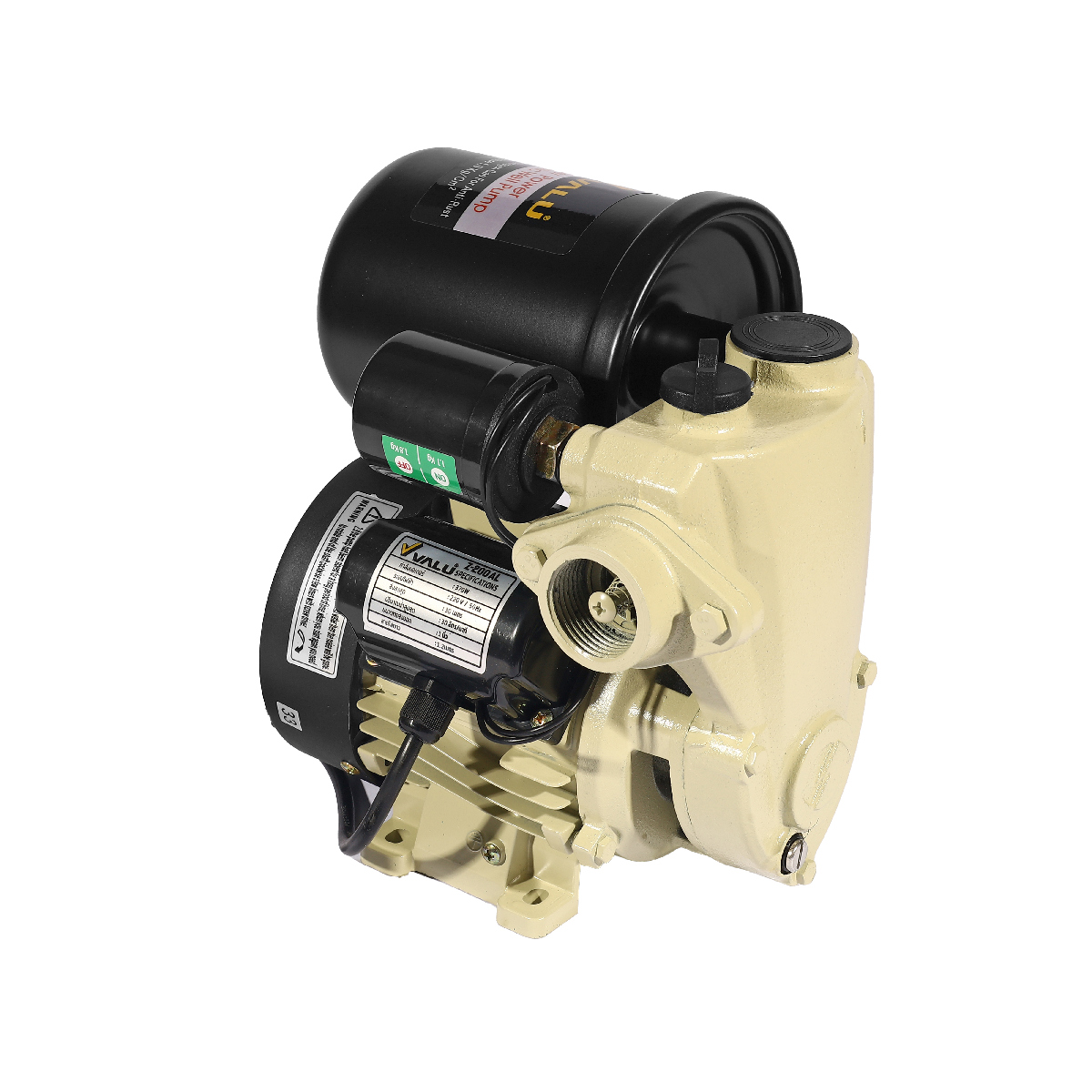 ปั๊มน้ำอัตโนมัติ 370W. VALU รุ่น Z-200AL รูปที่ 3