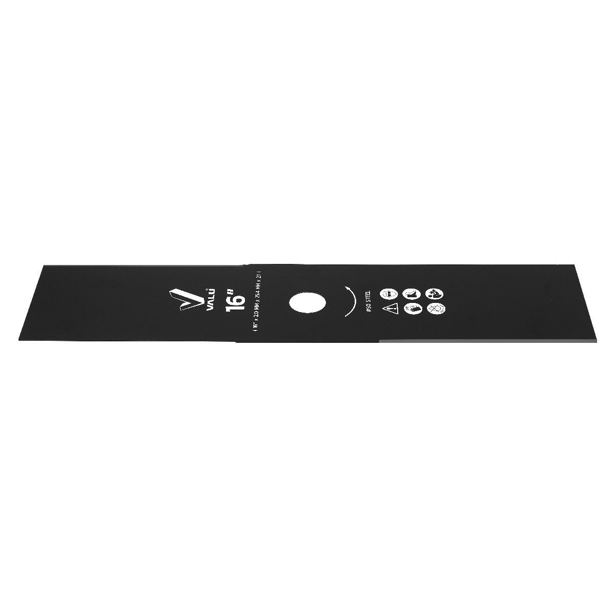 ใบบังตอ ตัดหญ้า 16" X 2.0MM หนา VALU รุ่น GS2016 รูปที่ 3