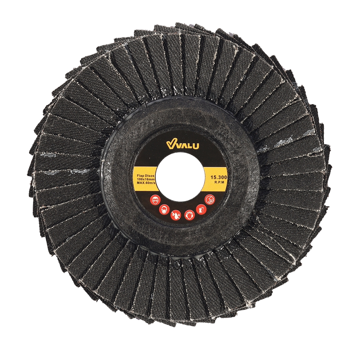 กระดาษทรายซ้อน(หลังอ่อน)4" #80 VALU ราคา ฿18.6