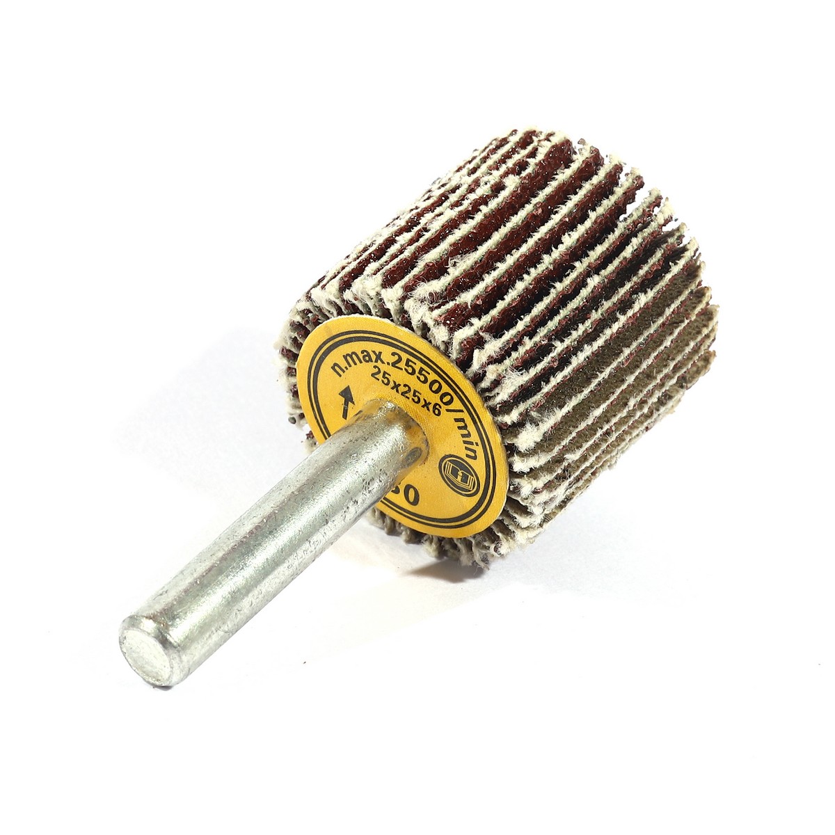 ล้อทราย มีแกน 25 X 25 X 6MM #80 VALU รูปที่ 3