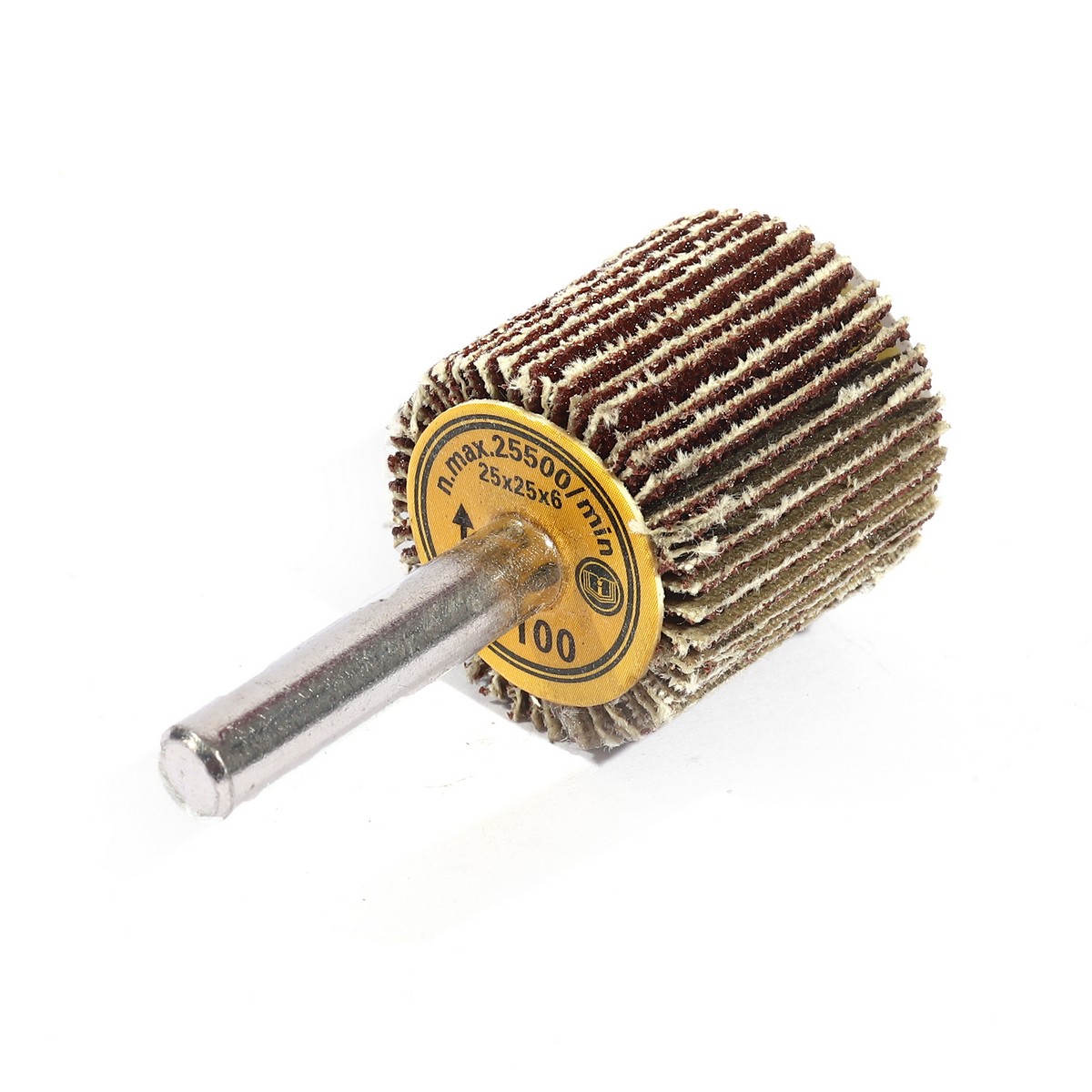ล้อทราย มีแกน 25 X 25 X 6MM #100 VALU รูปที่ 3