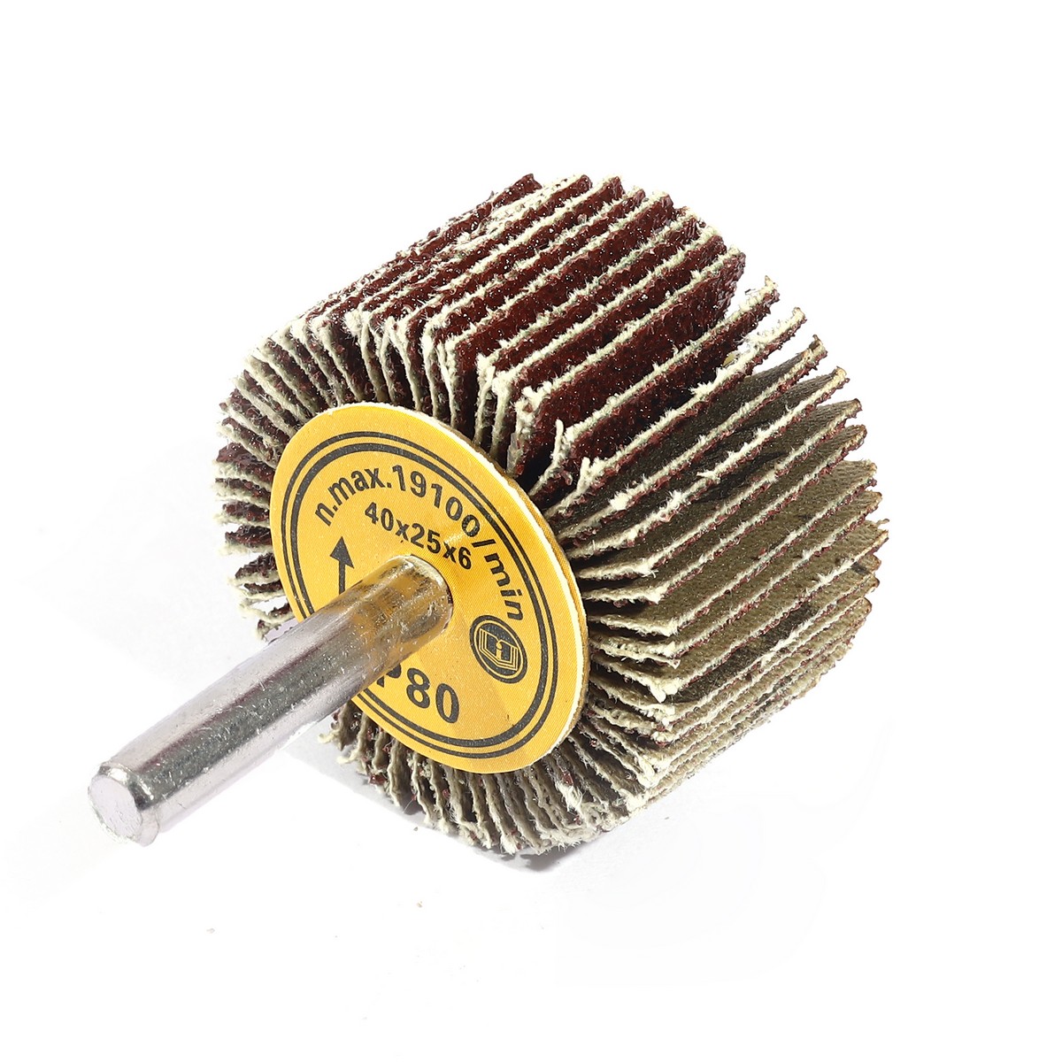 ล้อทราย มีแกน 40 X 25 X 6MM #80 VALU รูปที่ 3