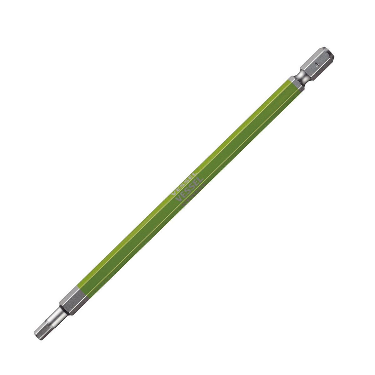 ดอกไขควงหัวหกเหลี่ยมขนาดยาว GSH H4X150 VESSEL รุ่น GSH040L ราคา ฿144