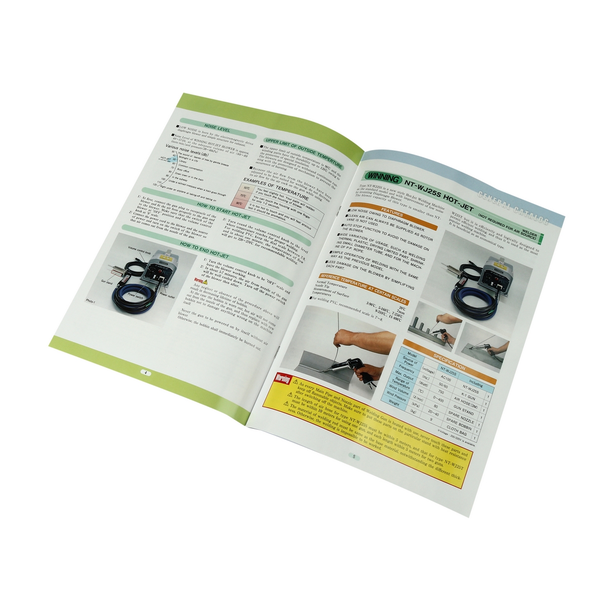 เครื่องเชื่อมพลาสติก NT-WJ25S-II (SINGLE WIN รุ่น 0060 รูปที่ 5