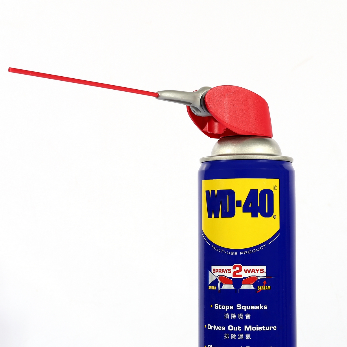 WD-40 น้ำมันอเนกประสงค์ ดับบลิวดี สี่สิบ หัวฉีดอัจฉริยะ Smart Straw ขนาด 382 มิลลิลิตร หล่อลื่น คลายติดขัด ไล่ความชื่น ทำความสะอาด ป้องกันสนิม กลิ่นไม่ฉุน รูปที่ 3