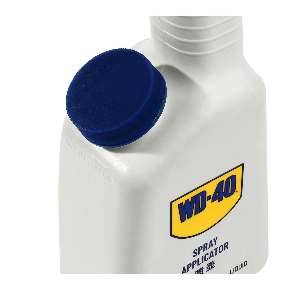 WD-40 กระบอกฉีด ดับบลิวดี สี่สิบ ความจุ 473 มิลลิลิตร หัวพ่นปรับขนาดละอองของเหลวได้ ออกแบบมาเพื่อใช้กับ WD-40 โดยเฉพาะ ใช้งานได้ง่าย รูปที่ 4