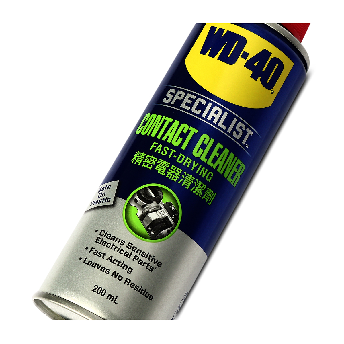 WD-40 SPECIALIST สเปรย์ล้างหน้าสัมผัสทางไฟฟ้า (Contact Cleaner) ขนาด 200 มิลลิลิตร ทำความสะอาดคราบน้ำมัน เขม่า แห้งเร็ว (ดับบลิวดี สี่สิบ สเปเชียลลิสต์) รูปที่ 3