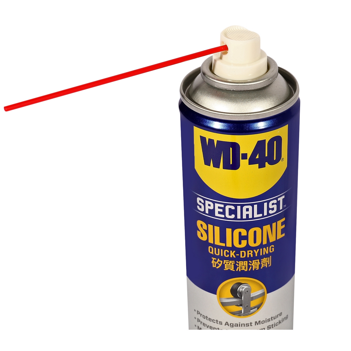 WD-40 SPECIALIST ซิลิโคนสเปรย์สำหรับหล่อลื่น (Silicone Lubricant) ขนาด 200 มิลลิลิตร ใช้กับยางได้ ไม่ทิ้งคราบเหนียว (ดับบลิวดี สี่สิบ สเปเชียลลิสต์) รูปที่ 5