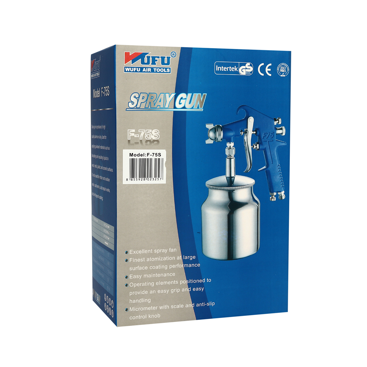 กาพ่นสี กาล่าง WUFU รุ่น F-75S รูปที่ 5