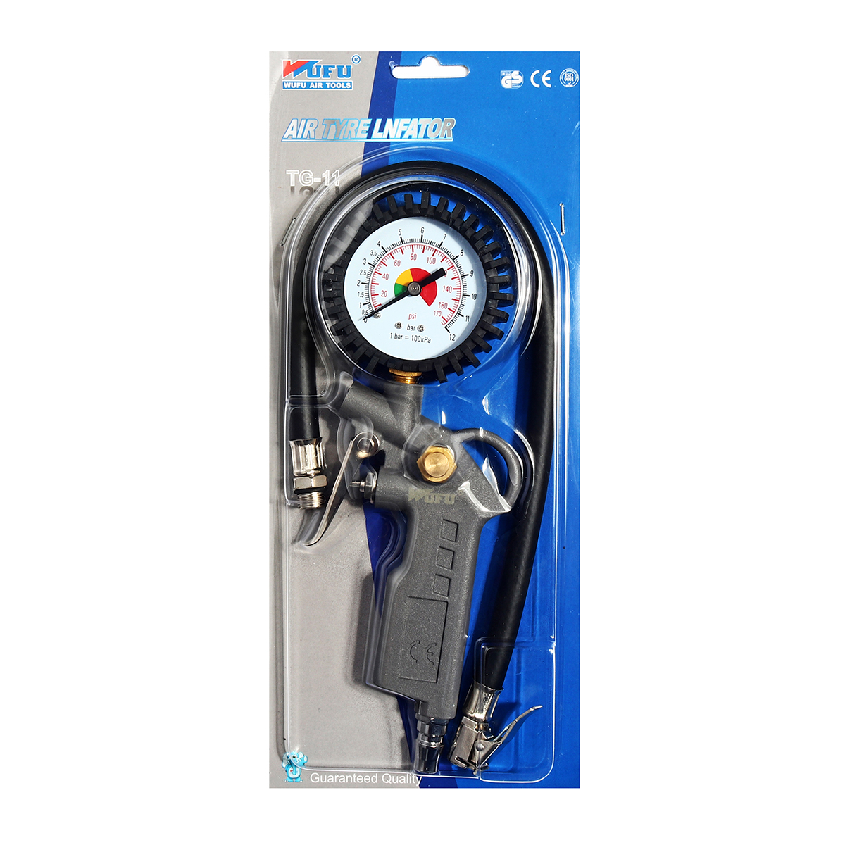 หัวเติมลมพร้อมเกจ์ WUFU รุ่น TG-11 รูปที่ 3