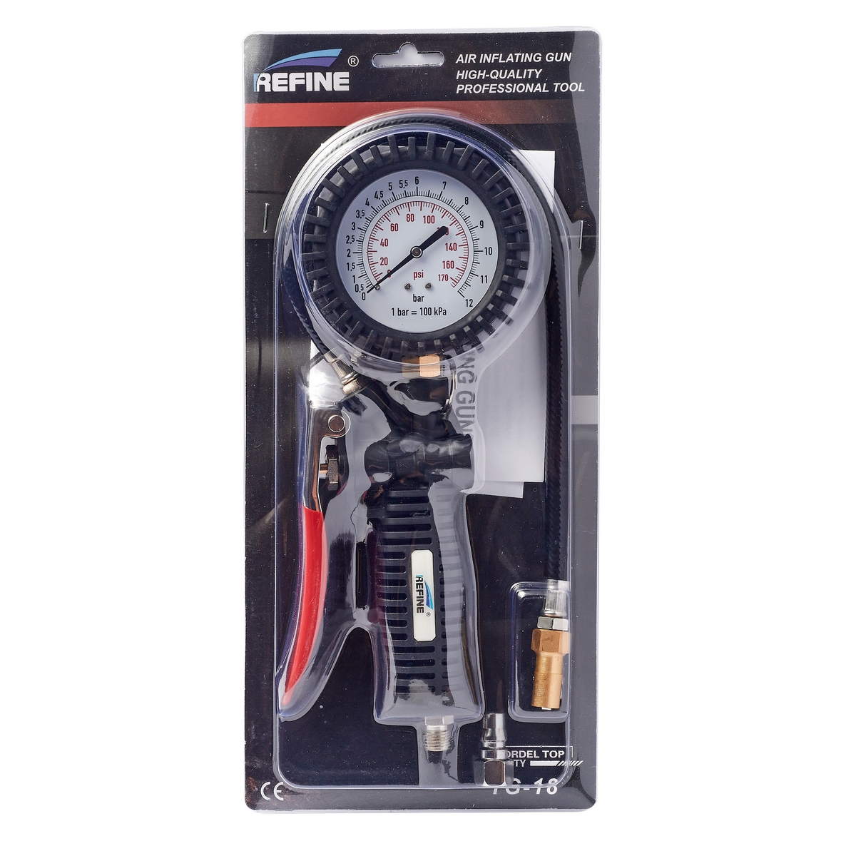หัวเติมลมเกจ์-หัวทองเหลือง WUFU รุ่น /REFINE TG-18 รูปที่ 4