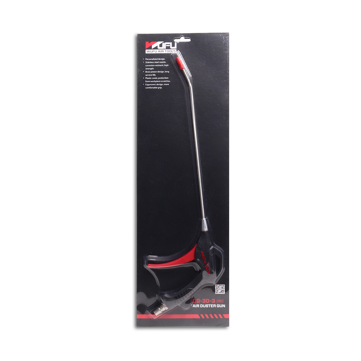 ปืนลมยาวด้ามไนลอน 300มม. WUFU รุ่น BLACK DG-30-3 รูปที่ 3