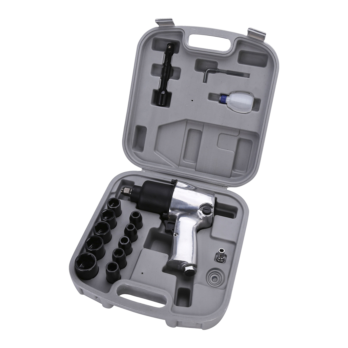 ชุดบล็อกลม1/2" 17PCS TWIN HAMMER WUFU รุ่น WF-012A ราคา ฿1,428