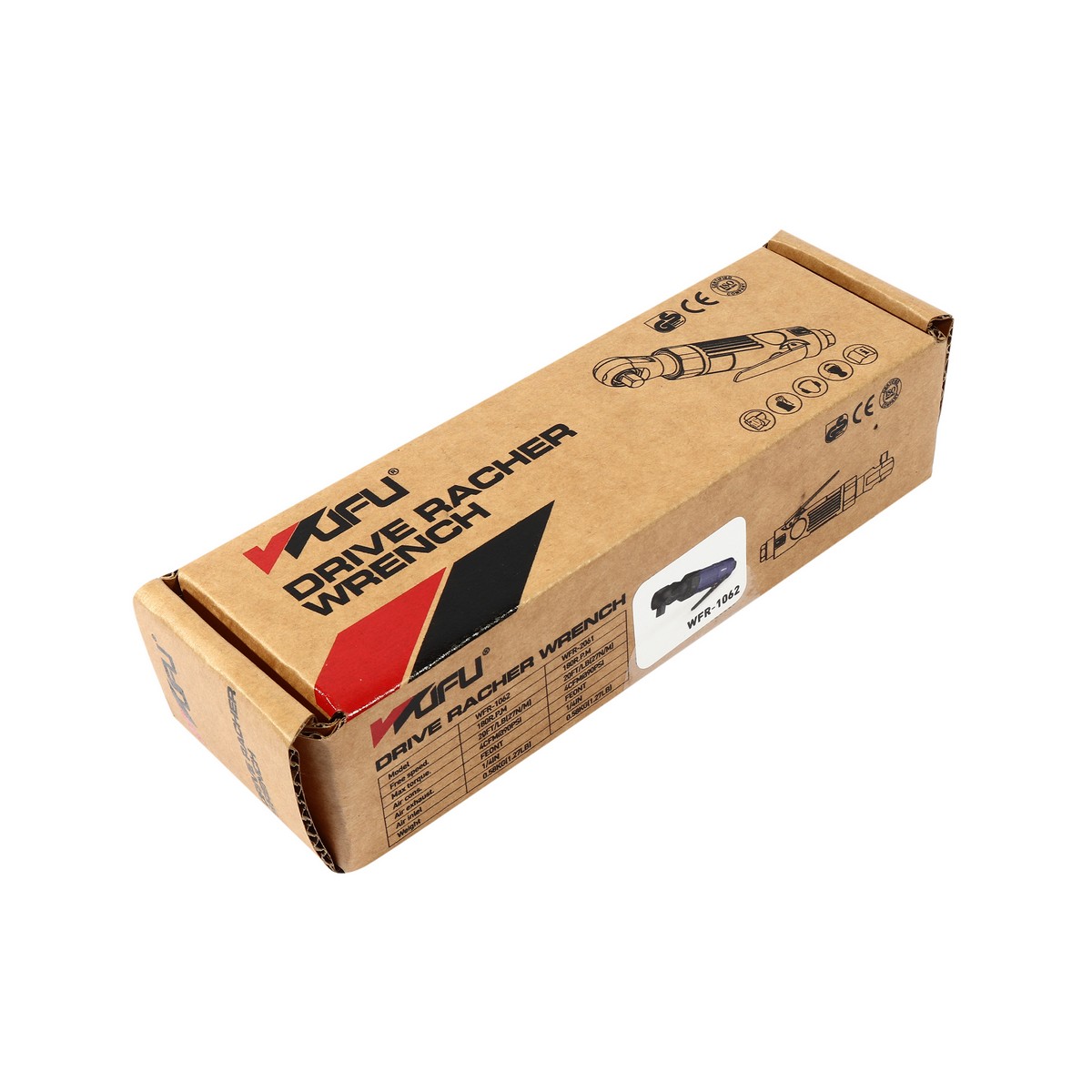 ด้ามฟรีกระแทก 3/8" (สั้น) WUFU รุ่น WFR-1062 รูปที่ 5