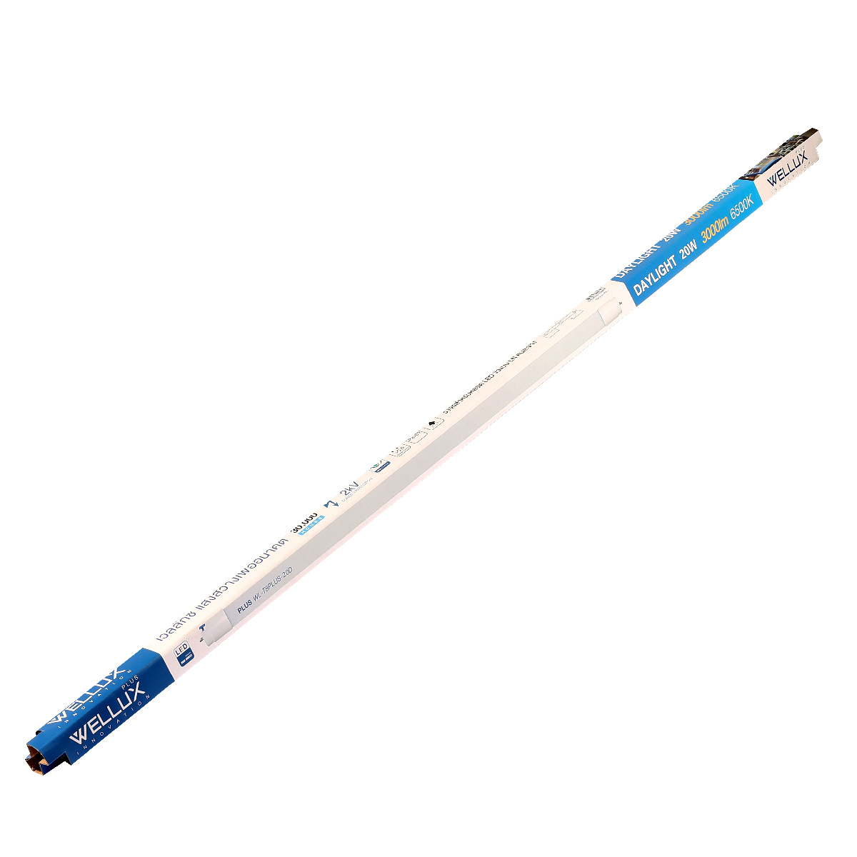 หลอดLED T8PLUS 20W-DAYLIGHT-6500K(120CM) WELLUX รูปที่ 5
