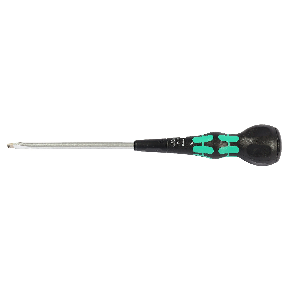 ไขควงบอลหัวแบน 1834 -1.0X6.0X150 มม WERA TOOLS รูปที่ 2