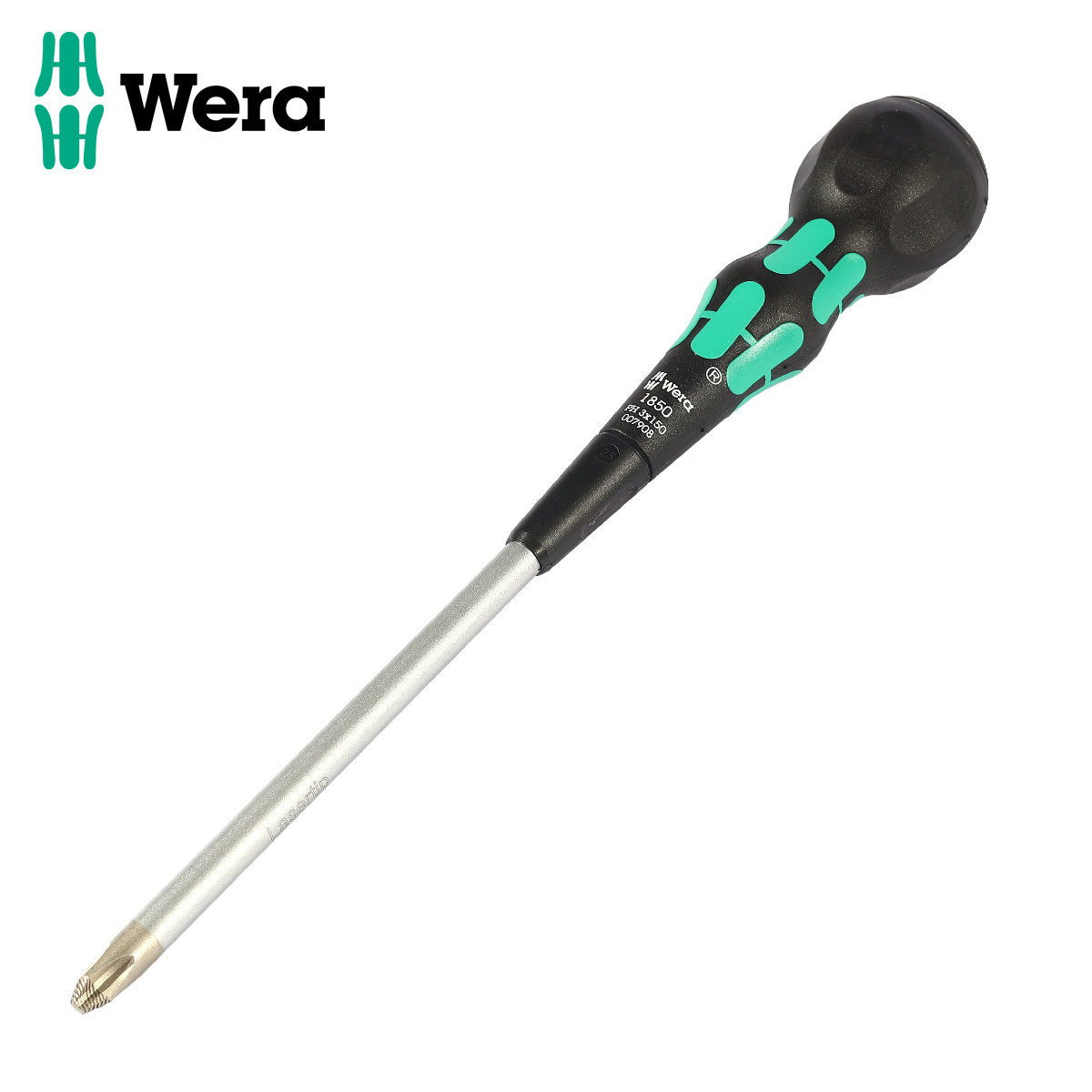 ไขควงบอลหัวแฉก 1850 +3X150 มม WERA TOOLS ราคา ฿738