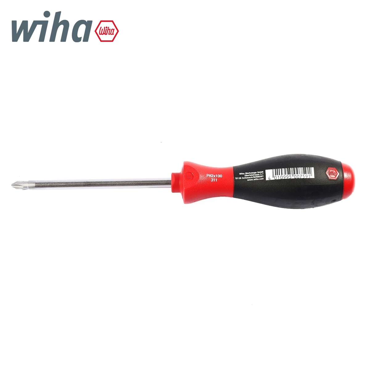ไขควง SOFTFINISH หัวแฉก PH2 X 100 มม WIHA รูปที่ 5