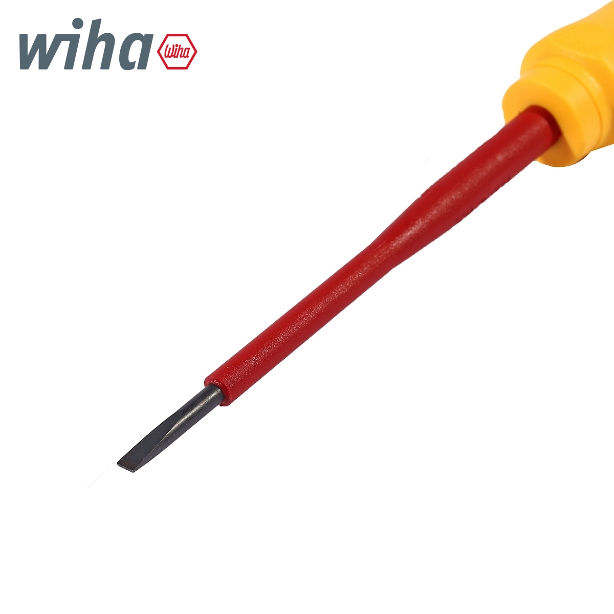 ไขควงกันไฟSOFTFINISHหัวแบน 2.5X75มม WIHA รุ่น 320N รูปที่ 2