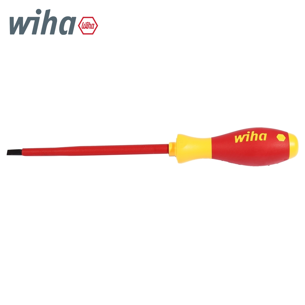 ไขควงกันไฟSOFTFINISHหัวแบน 6X150 มม WIHA รุ่น 320N รูปที่ 3