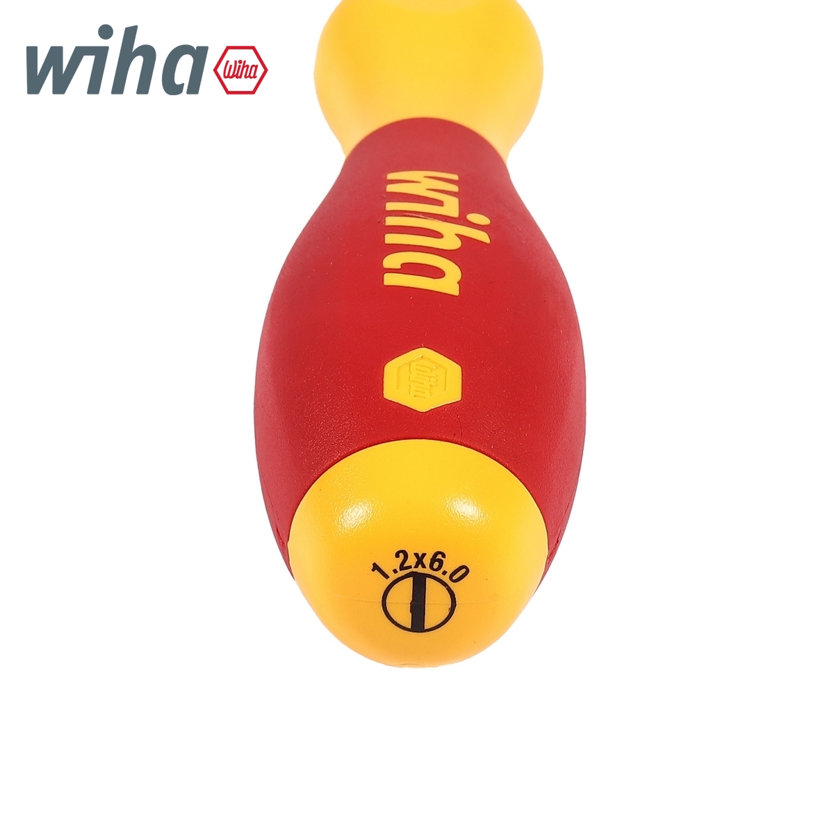 ไขควงกันไฟSOFTFINISHหัวแบน 6X150 มม WIHA รุ่น 320N รูปที่ 5