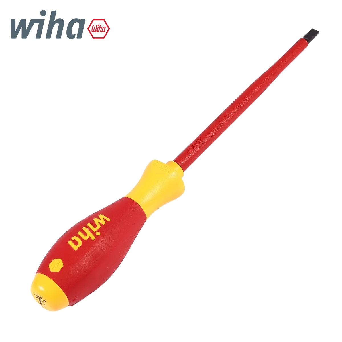 ไขควงกันไฟSOFTFINISHหัวแบน 6X150 มม WIHA รุ่น 320N รูปที่ 4