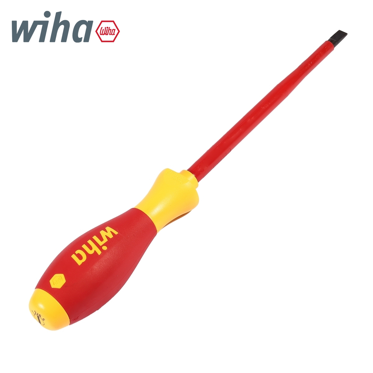 ไขควงกันไฟSOFTFINISHหัวแบน6.5X150มม WIHA รุ่น 320N รูปที่ 4