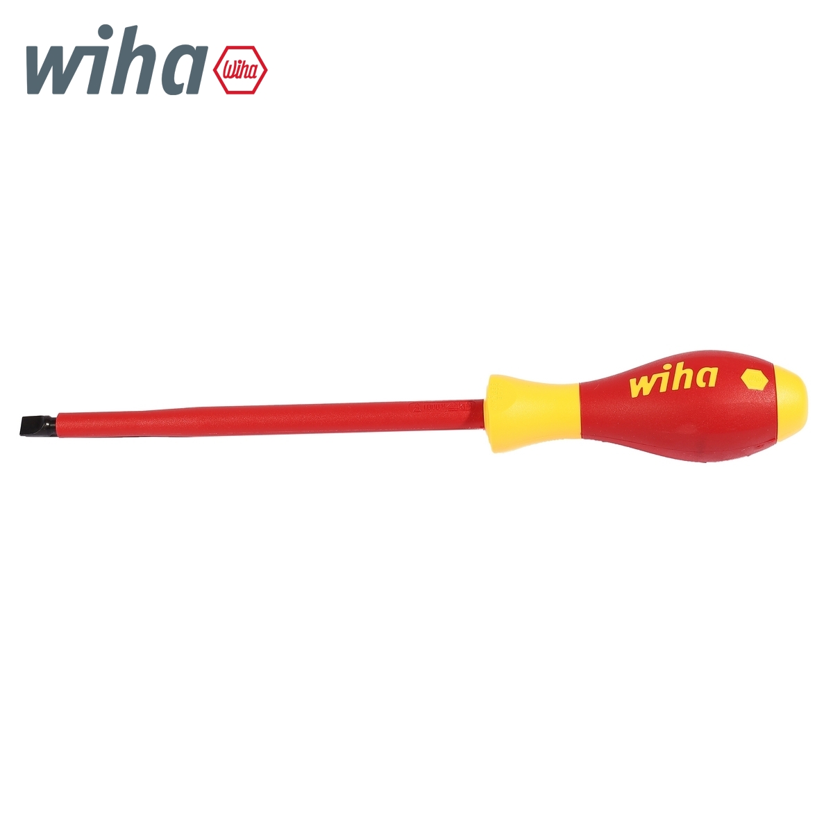 ไขควงกันไฟSOFTFINISHหัวแบน8X1.2X175 WIHA รุ่น 320N รูปที่ 3