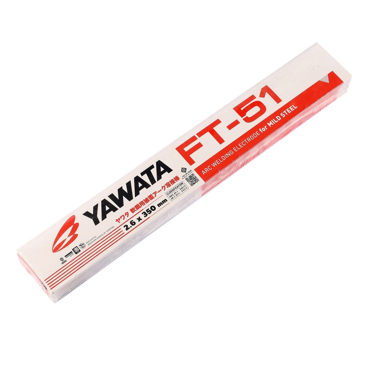 ลวดเชื่อมเหล็กเหนียว #2.6 MM. 2KG FT-51 YAWATA รุ่น FT51026 รูปที่ 2