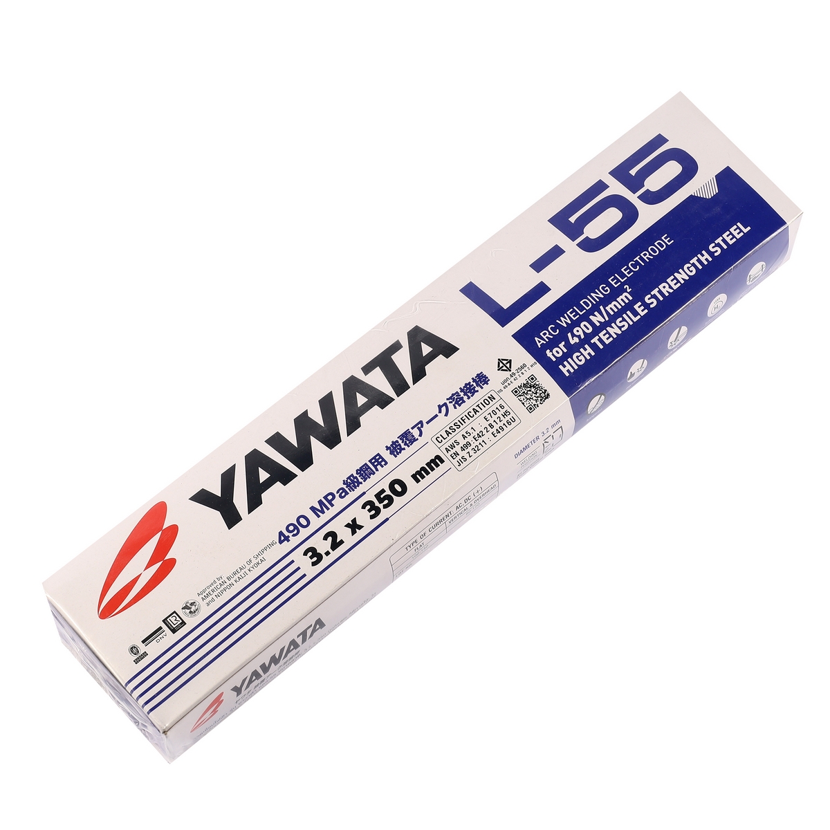 ลวดเชื่อมแรงดึงสูง #3.2 MM. 5KG L-55 YAWATA รุ่น L55032 รูปที่ 2
