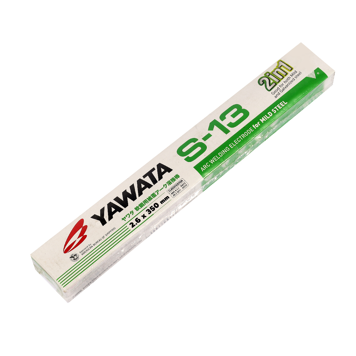 ลวดเชื่อมกัลวาไนซ์ #2.6 MM. 2KG S-13 YAWATA รุ่น S13026 ราคา ฿199.2