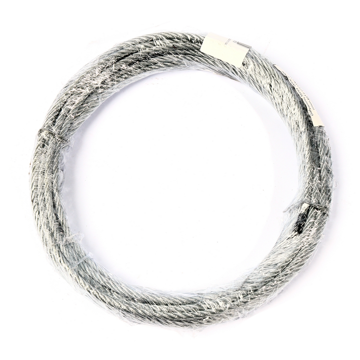 ลวดสลิงไส้เชือก(6X12) ขนาด 6MM ยาว10M KT ราคา ฿114