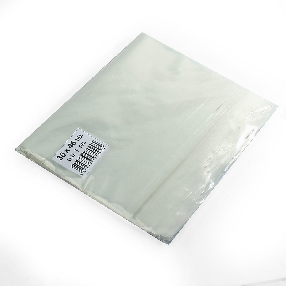 ถุงซิปใสมาตรฐาน 30X46CM(1KG) HERO ราคา ฿126