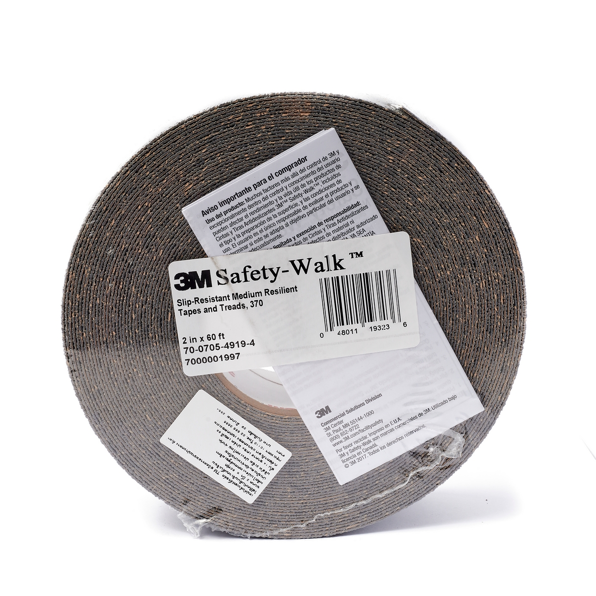 เทปกันลื่นหยาบปานกลาง 2"X60FT 3M รุ่น 370 รูปที่ 2