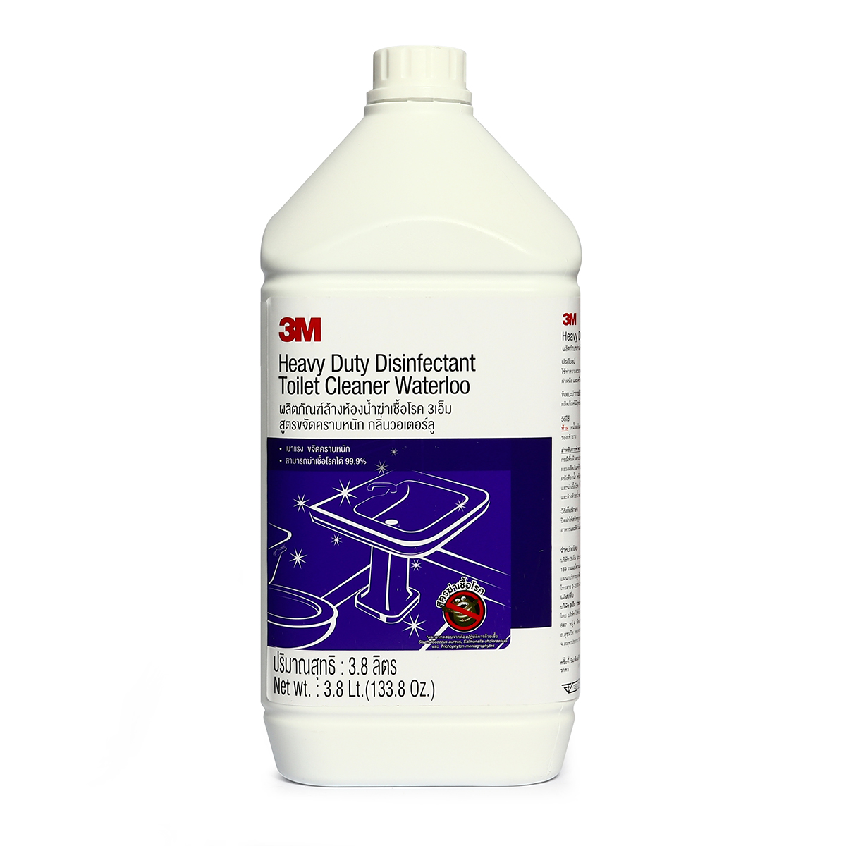 ทำความสะอาดห้องน้ำ(วอร์เตอร์ลู) 3.8L 3M รุ่น 0835 ราคา ฿210