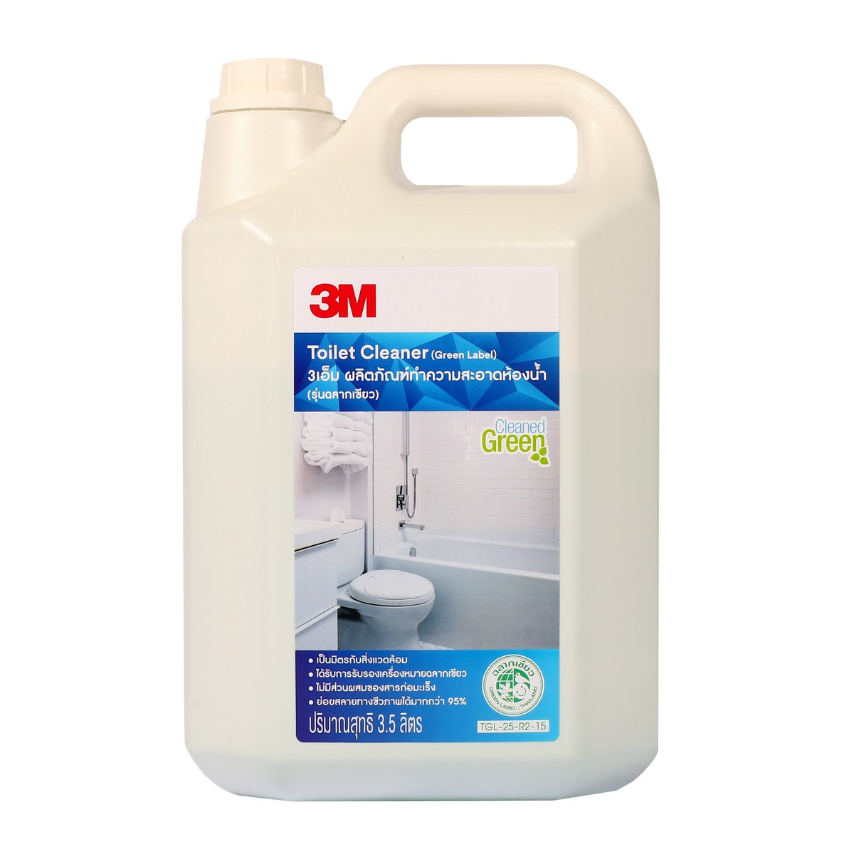 น้ำยาล้างห้องน้ำ ฉลากเขียว 3.5L 3M รุ่น 0930 ราคา ฿276