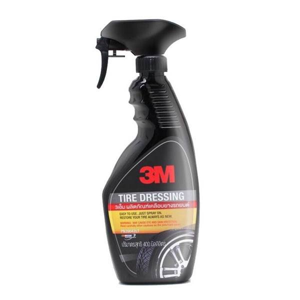 ผลิตภัณฑ์เคลือบยางรถยนต์ PN39042LT 400ML 3M รุ่น 2155 ราคา ฿178.8
