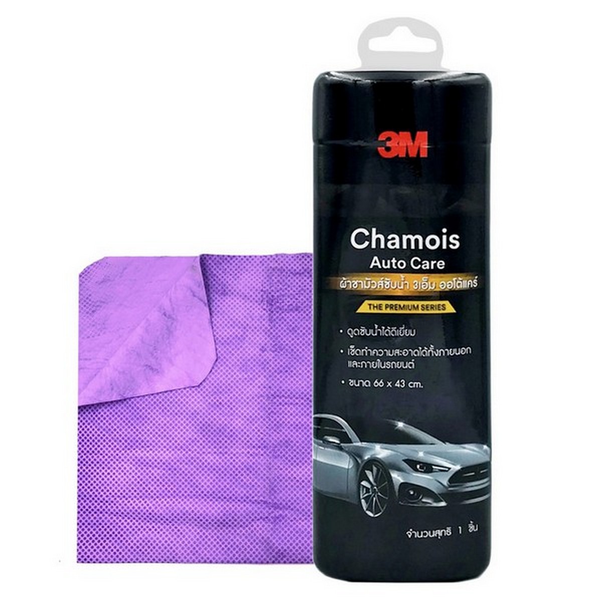 ผ้าชามัวร์ ซับน้ำ AUTO CARE 66X43CM 3M รุ่น 2167 ราคา ฿274.2