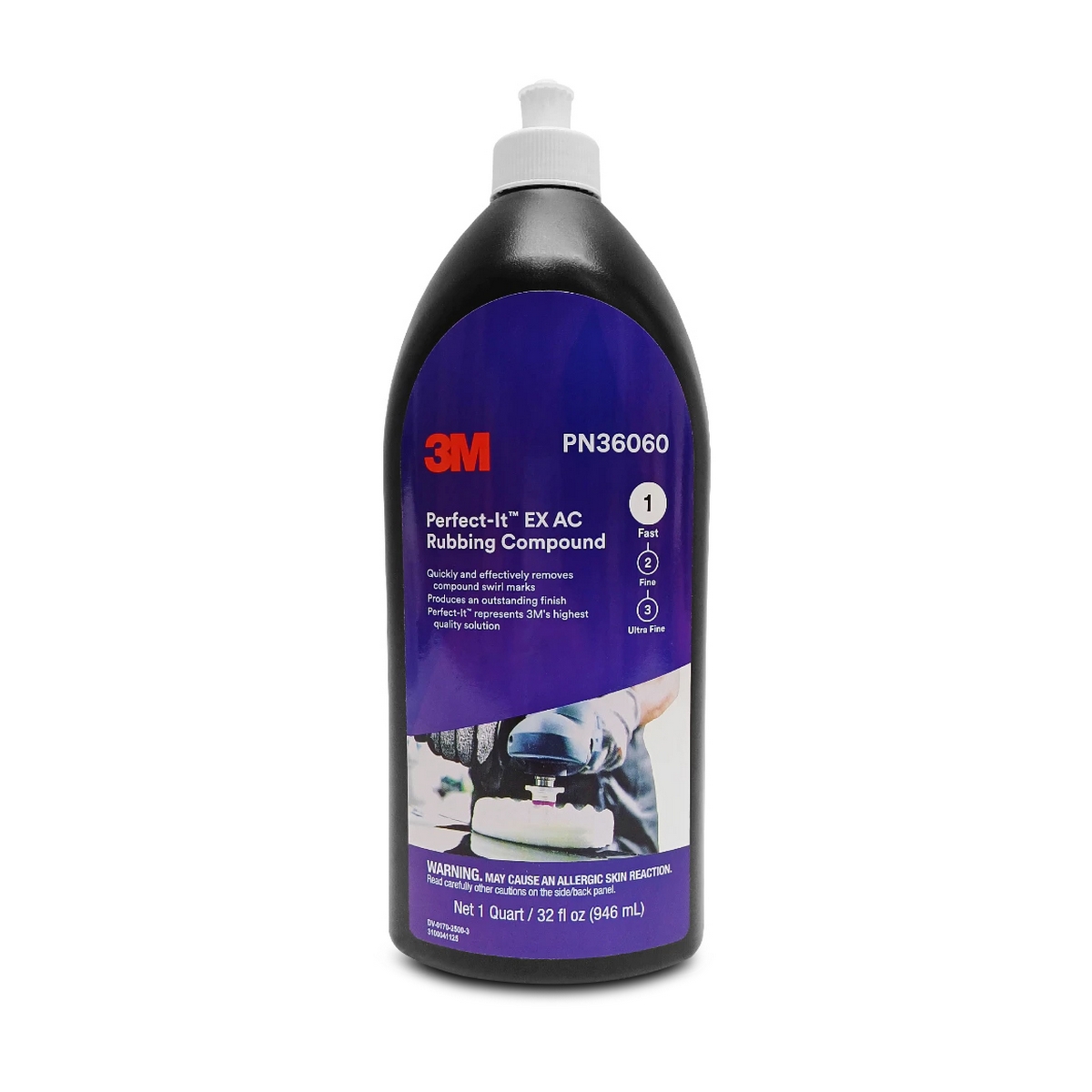 PERFECT-IT 36060 ขัดหยาบ #1 ฝาขาว 946ML 3M รุ่น 2500 ราคา ฿1,197.6