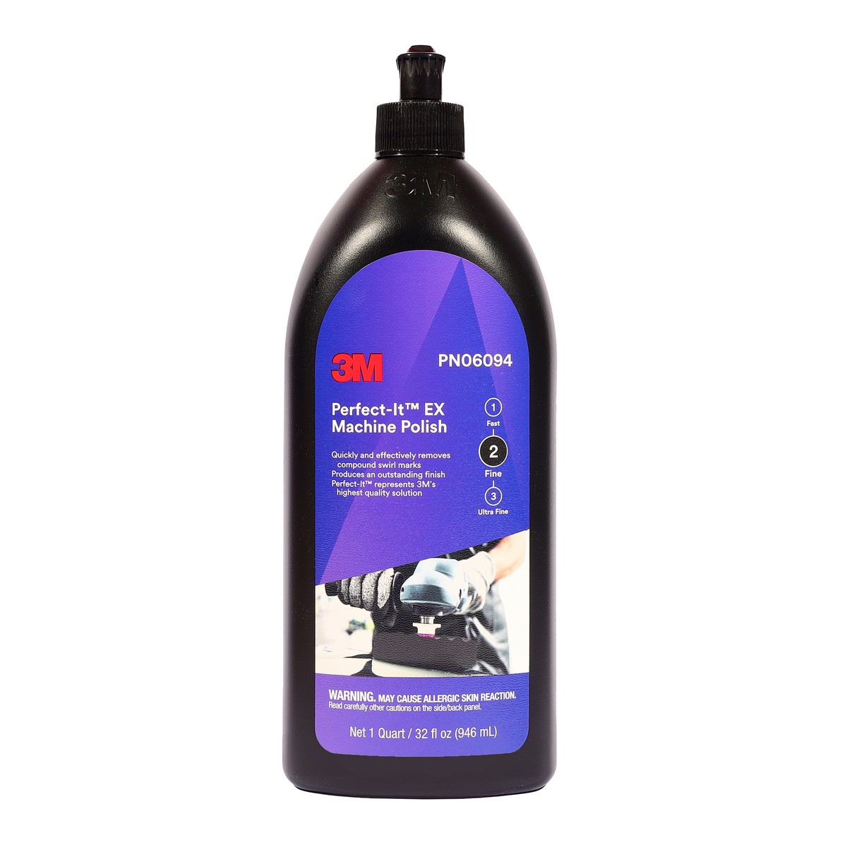 PERFECT-IT 06094 ขัดละเอียด#2 ฝาดำ 946ML 3M รุ่น 2505 ราคา ฿976.8